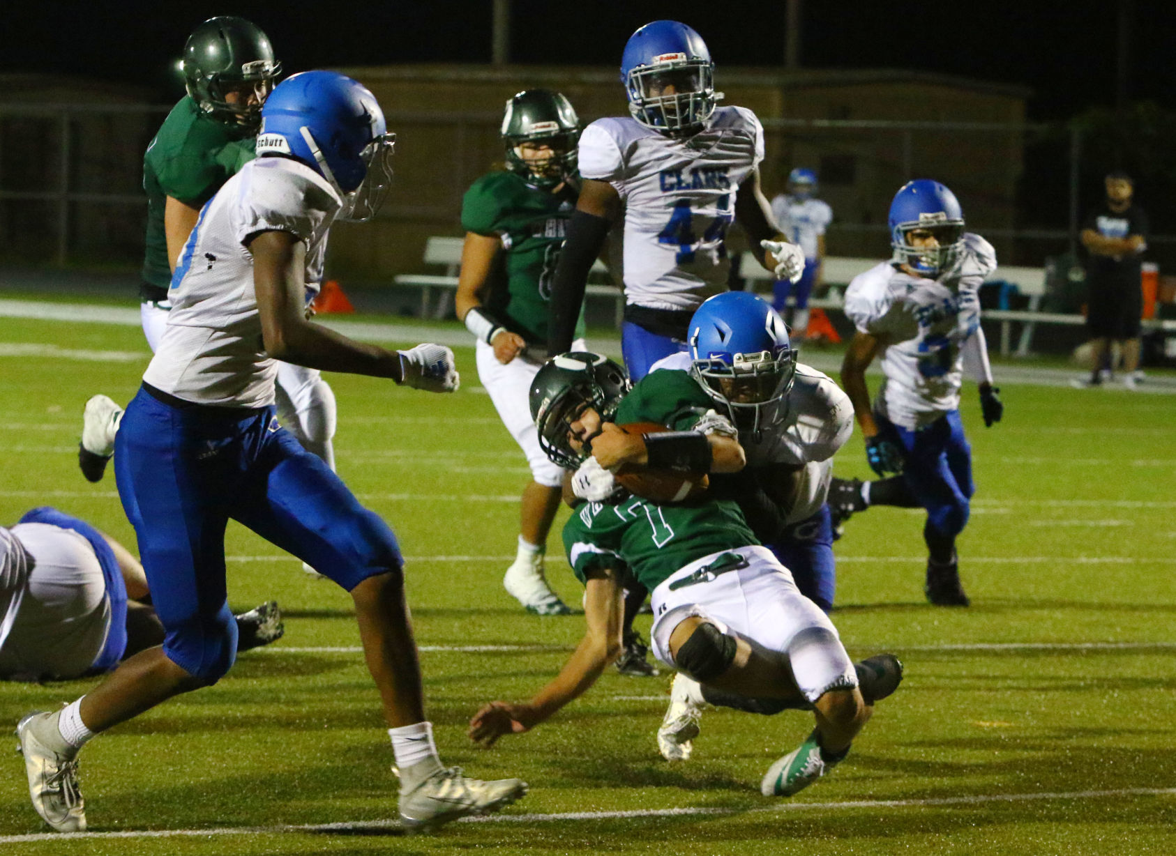 Clark at Whiting football